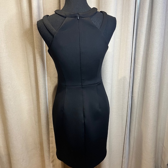 Guess Black Bodycon Cutout Cocktail Dress Size 4 - Picture 8 of 15